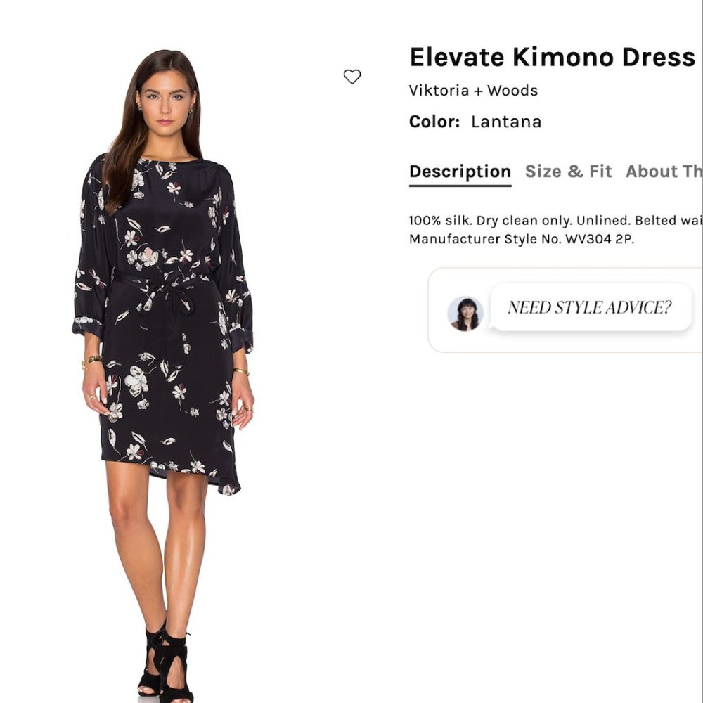 Elevate Kimono Dress